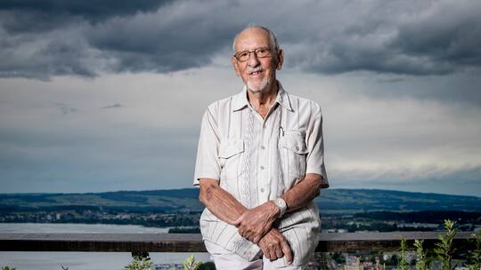 Hans-Peter Arheit, 94-jähriger Airbnb-Host