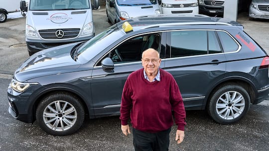 Ignaz Furger von Furger Taxi in Disentis GR