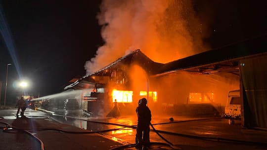 Brandserie im Wasseramt: Am 15. Mai 2022 brannte eine Schreinerei in Obergerlafingen