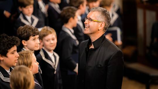 Andreas Reize leitet in Leipzig einen Knabenchor – als Nachfolger von Johann Sebastian Bach