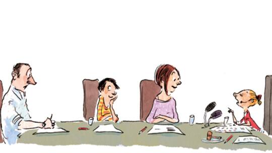 Wenn die Familie tagt