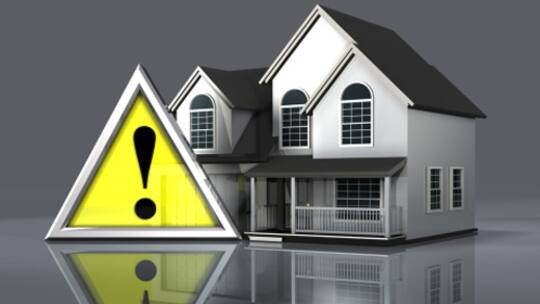 Überschuldete Hausbesitzer