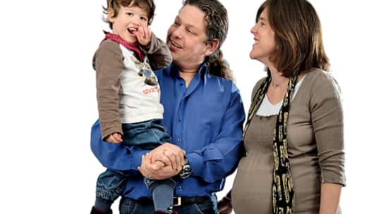 Mit dem Kind kam die Krise