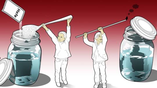 Die Küche als Chemiekasten