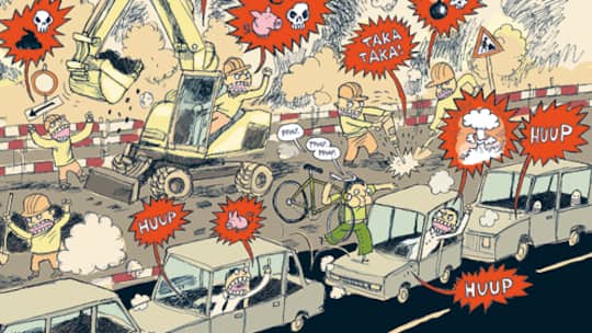 Baustellen sind gut fürs Team