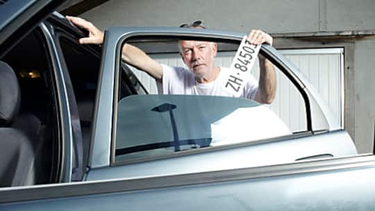 Schilder ausser Kontrolle