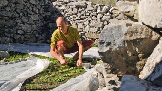 Die Backstube in den Bergen