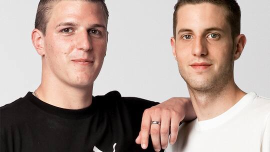 Kandidaten Claudio Regusci und Marc Utiger