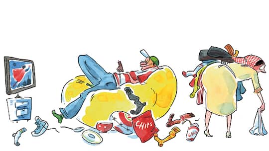 Vollpension im Hotel Mama