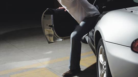 Vorsicht beim Aussteigen!