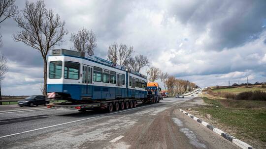 Zürcher Tram in der Ukraine