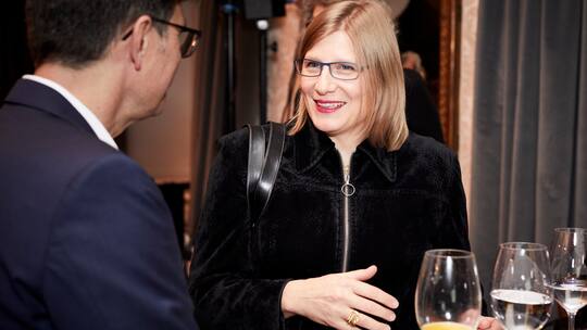 Die Prix-Courage-Gewinnerin Natalie Urwyler an der Beobachter Prix Courage Gala 2018.