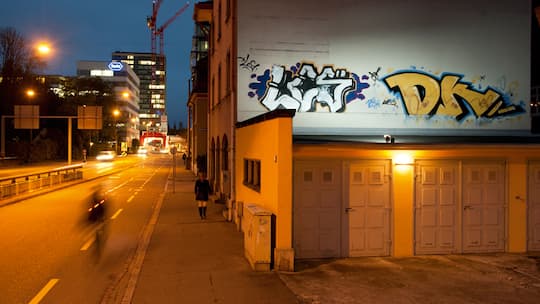 Graffiti an Basels Wänden