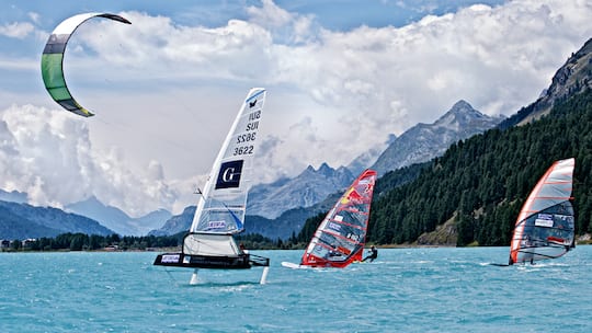 Es wird eng auf dem See