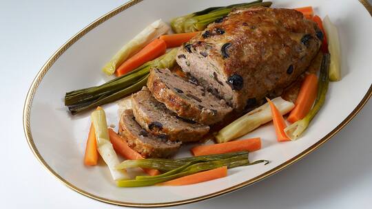 Hackbraten mit Liebstöckel