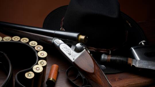 Ein Jäger muss die Waffen abgeben