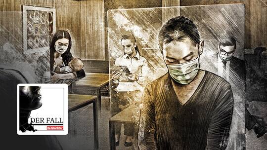 Cover-Bild Episode 2 des Podcasts «Der Fall»: Sans-Papier sitzt in Gerichtssaal