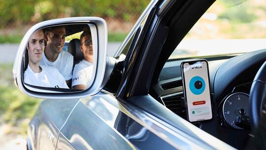 Die Gründer der «Awaker»-App: Felix Hegg, Gian Dogwiler, Bruno Eigenmann