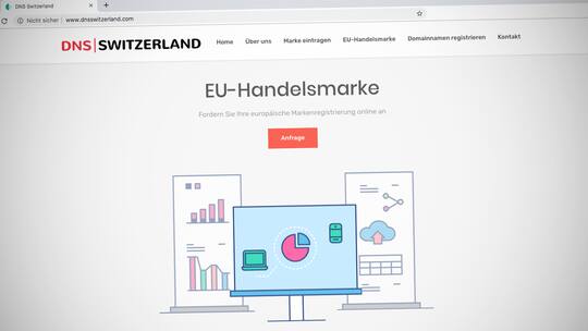 Screenshot von dnsswitzerland.com