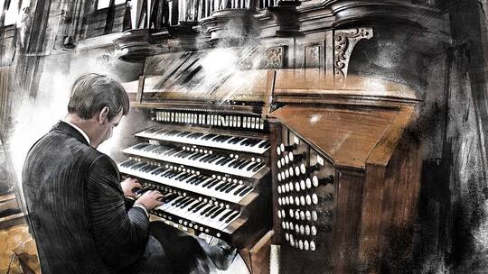 Organist Christian Busslinger