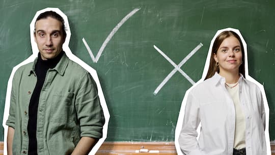 Lukas Lippert und Céline Sallustio - Personen ohne Lehrdiplom sollen im Kanton Zürich ihre Ausbildung zu Recht nachholen, findet Redaktor Lukas Lippert. Seine Kollegin Céline Sallustio entgegnet: Die praktische Unterrichtserfahrung ist genauso wertvoll