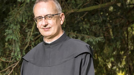 Pater Martin Werlen vom Kloster Einsiedeln