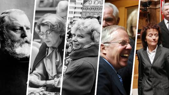 Diese Bundesratskandidatinnen und -kandidaten wurden abgesägt, waren Teil von Intrigen oder hätten garnicht gewählt werden dürfen.