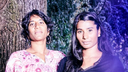 Celin Fässler und Sarah Ineichen vom Verein Back to the Roots