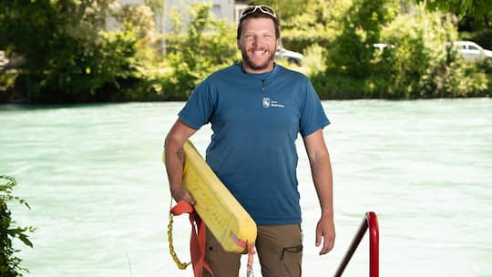 Beat Wüthrich, Bademeister und Betriebsleiter des Marzilibads in Bern