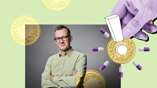 Porträt von Beobachter-Chefredaktor Dominique Strebel - Die Krankenkassenprämien steigen ungebremst. Gegen diesen Anstieg braucht es jetzt Ihre Unterschrift