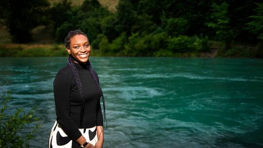 SOS Beobachter ermöglicht ihr einen Sprachaufenthalt in Nizza: Blessi Sator