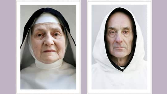 Sie haben nahezu identische Lebensbedingungen und werden fast gleich alt: Mönche und Nonnen.