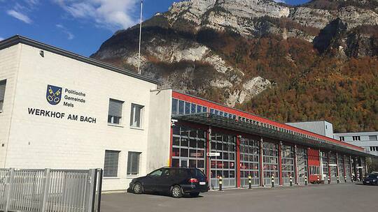 Die Verhandlung des Kreisgericht Werdenberg-Sarganserland war ins Feuerwehrdepot verlegt worden