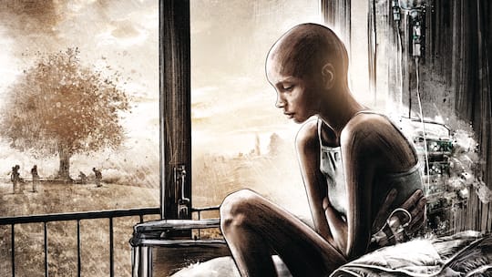 Sofie Hurschler im Spital