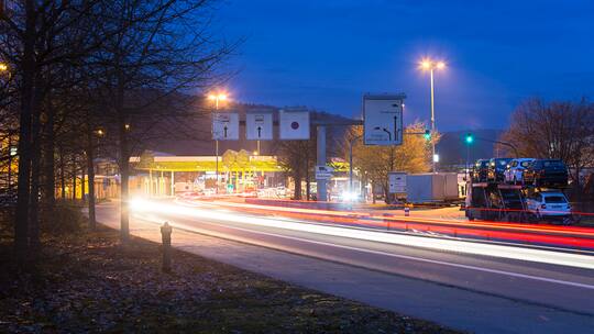 Entkommen wird schwieriger: Grenzübergang bei Thayngen SH