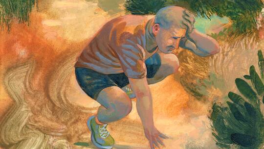 Rudolf Blatter leidet am chronischen Erschöpfungssyndrom