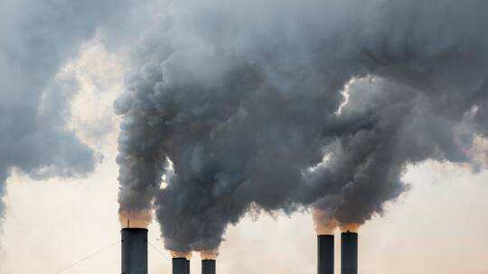 Emissionen aus Schornsteinen