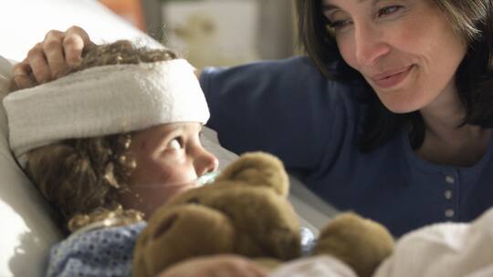 Das Kind braucht die Ruhe der Eltern