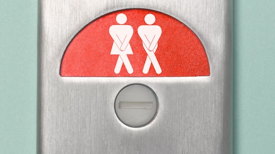 Die Angst, dass es in die Hose geht