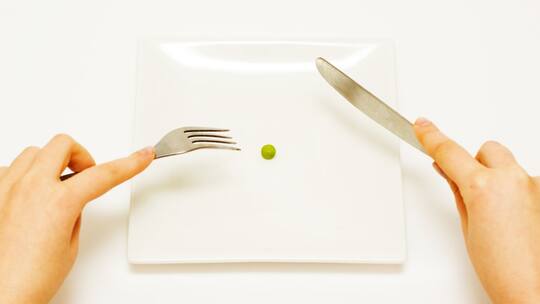 Zu viele haben das Essen satt