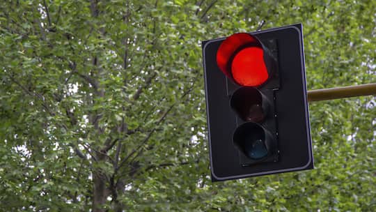 Busse, obwohl Ampel Grün war?