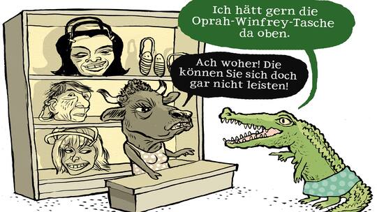 Noch alle Taschen im Schrank?