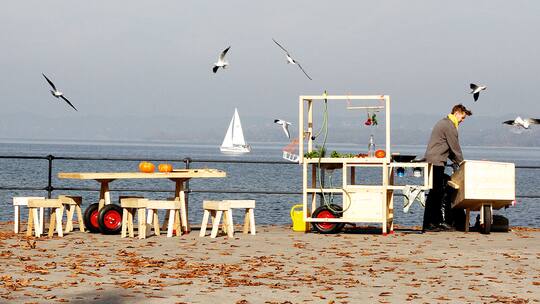 Bettfalter und Steckgestell