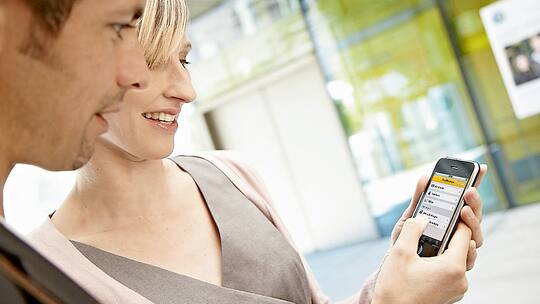 Blick in fremde Konten