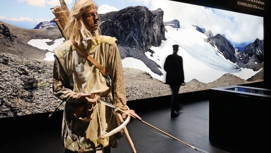 Besuch beim Schweizer Ötzi