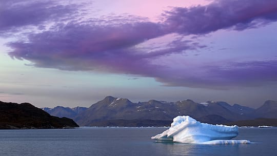 Flasche leer in Grönland