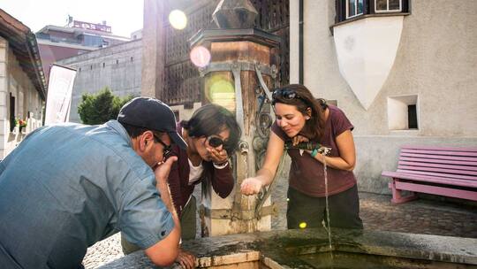 Wir sind an der Quelle