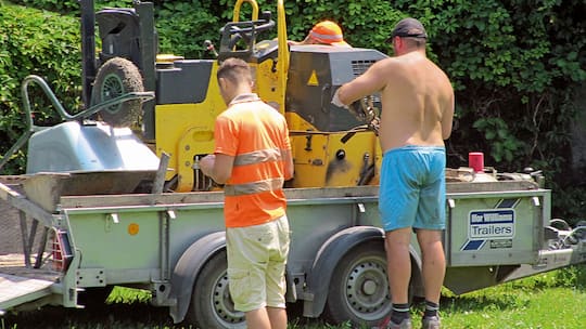 Der Trick mit dem Teer