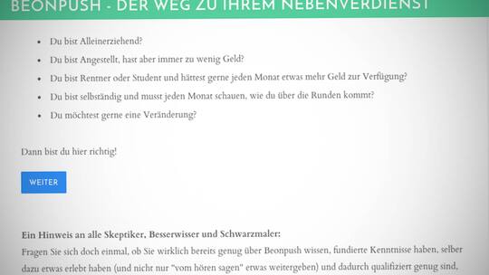 Eine sensationelle Geldvermehrung?