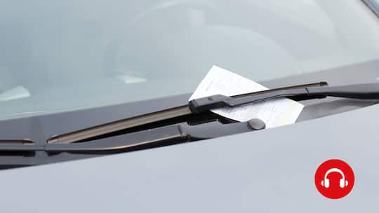 Nur kurz parkiert – viel bezahlt